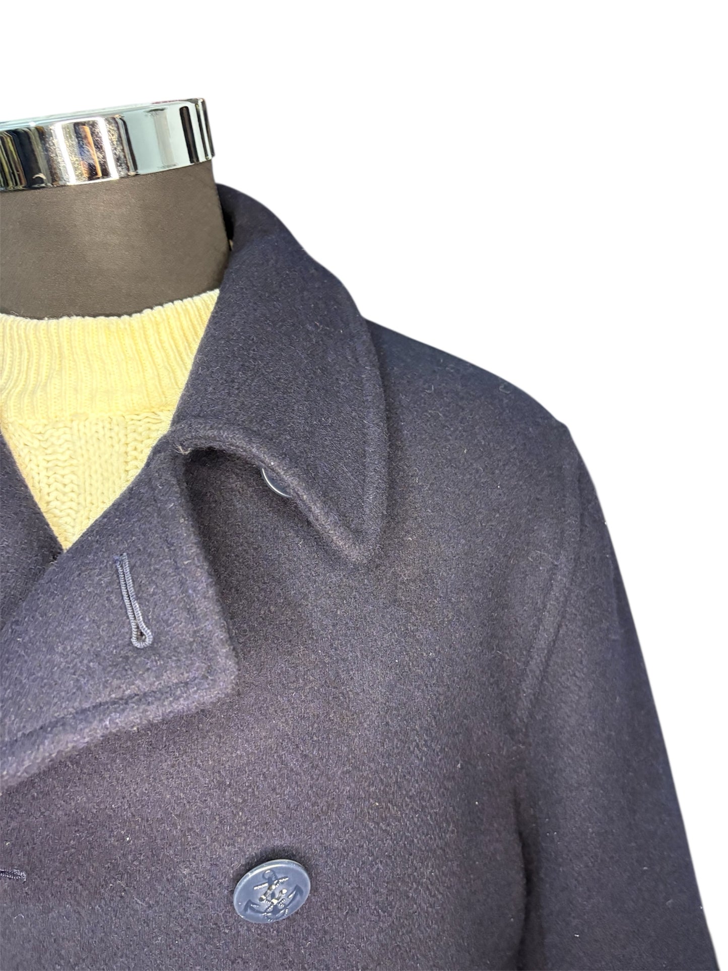 Cappotto Pea Coat US Navy - L -