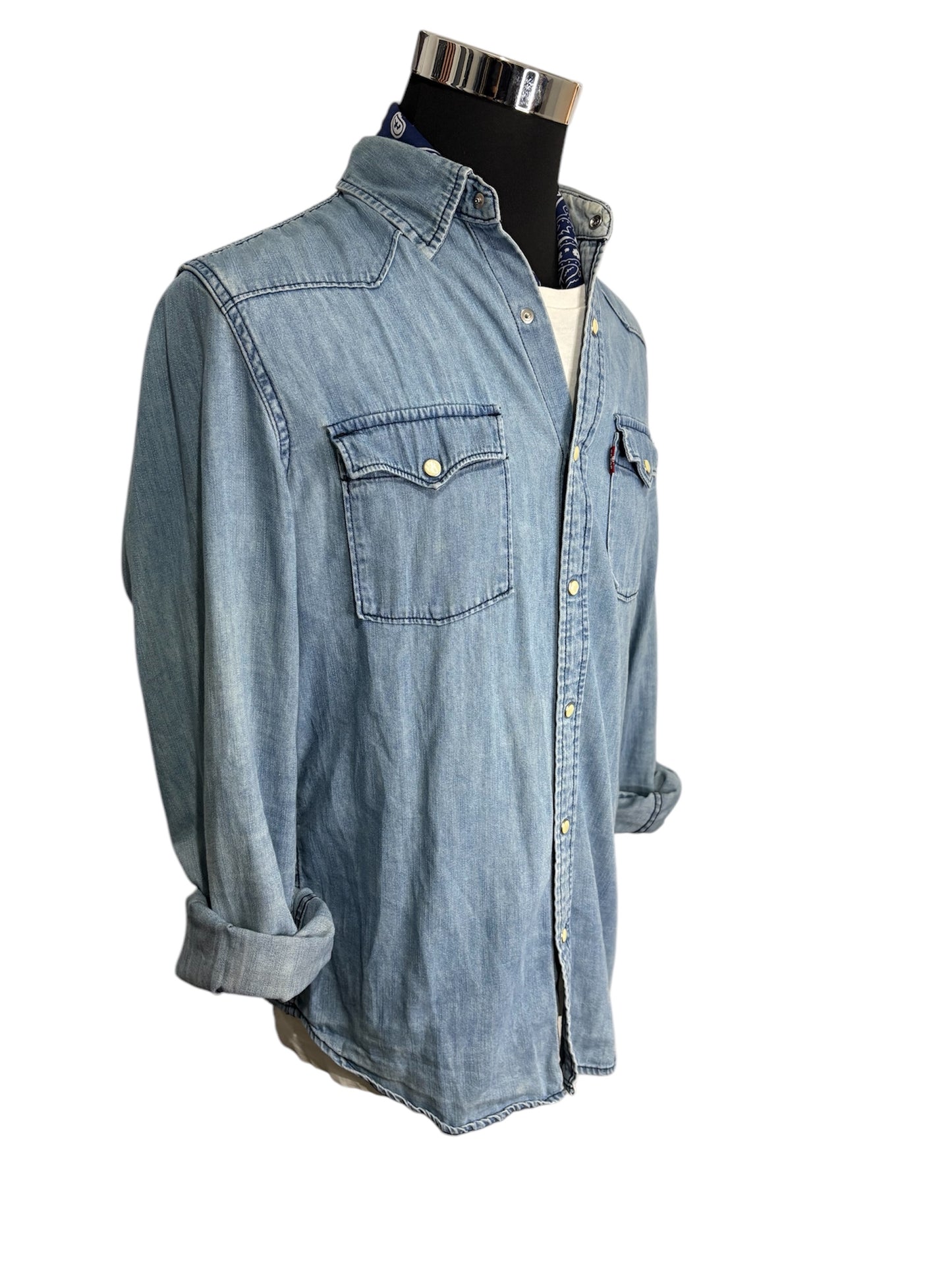 Camicia Levi’s Western 80/90 Vintage -M-