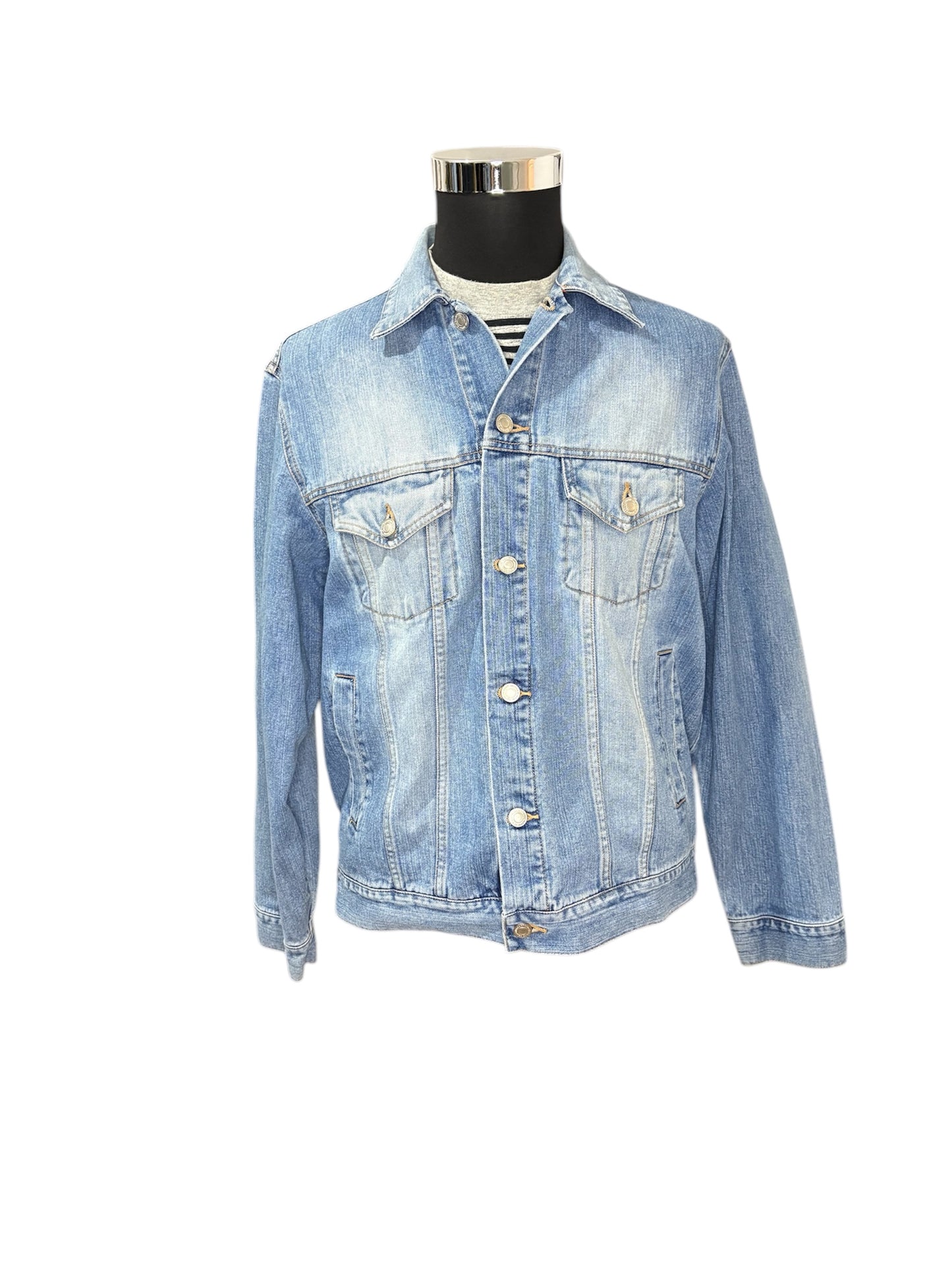 Giubbino Jeans 80/90 Vintage -L-