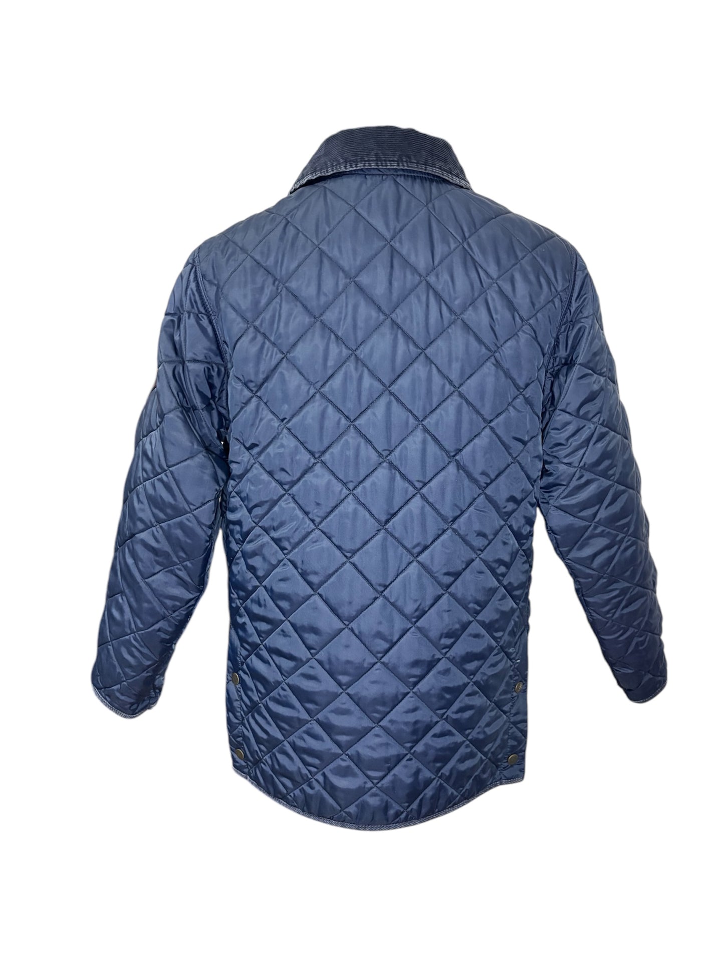 Giacca Trapuntata con Colletto a Costine in Velluto 80/90 -S-