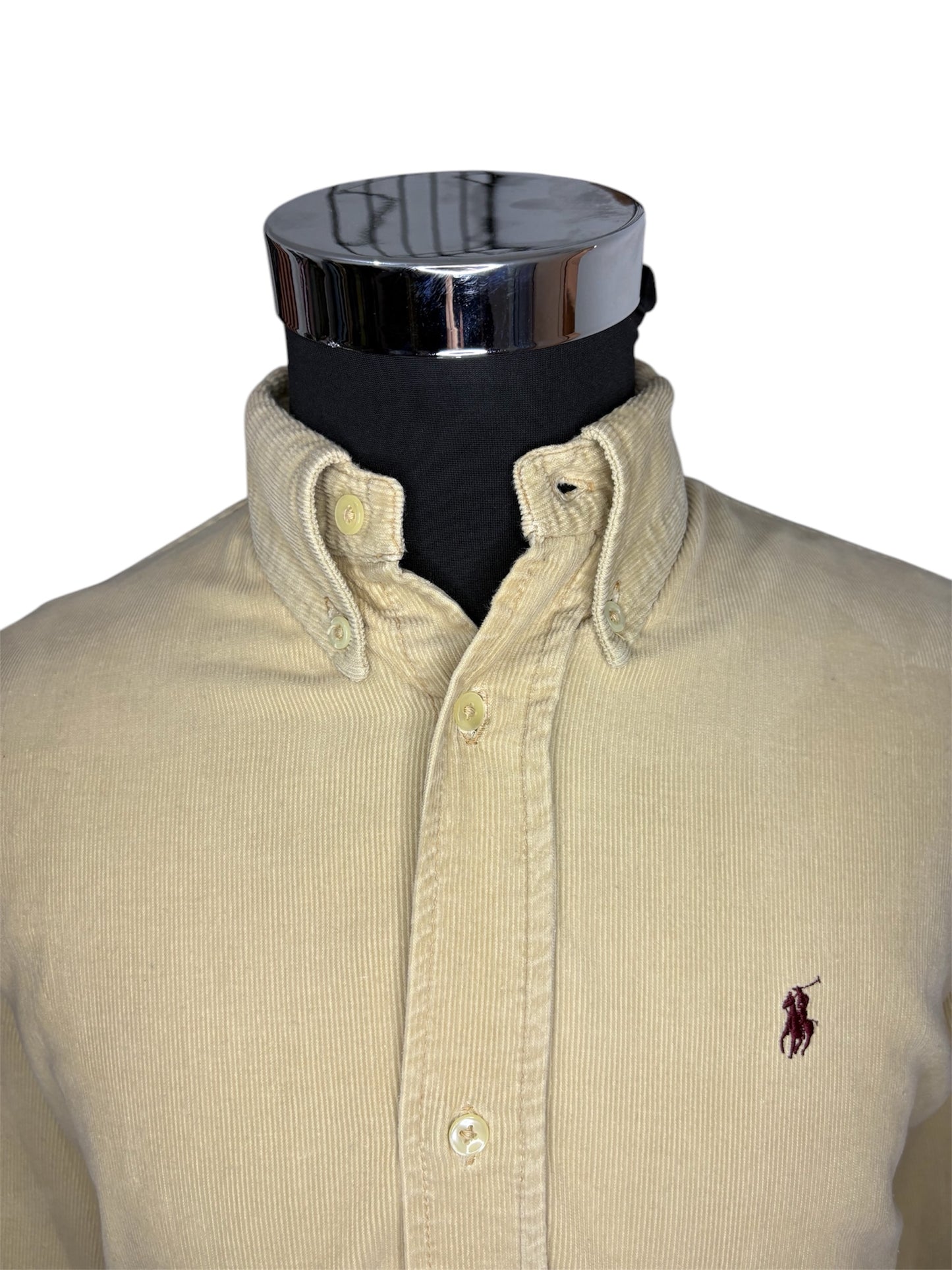 Camicia Ralph Lauren a Costine Velluto 80/90 -XL-