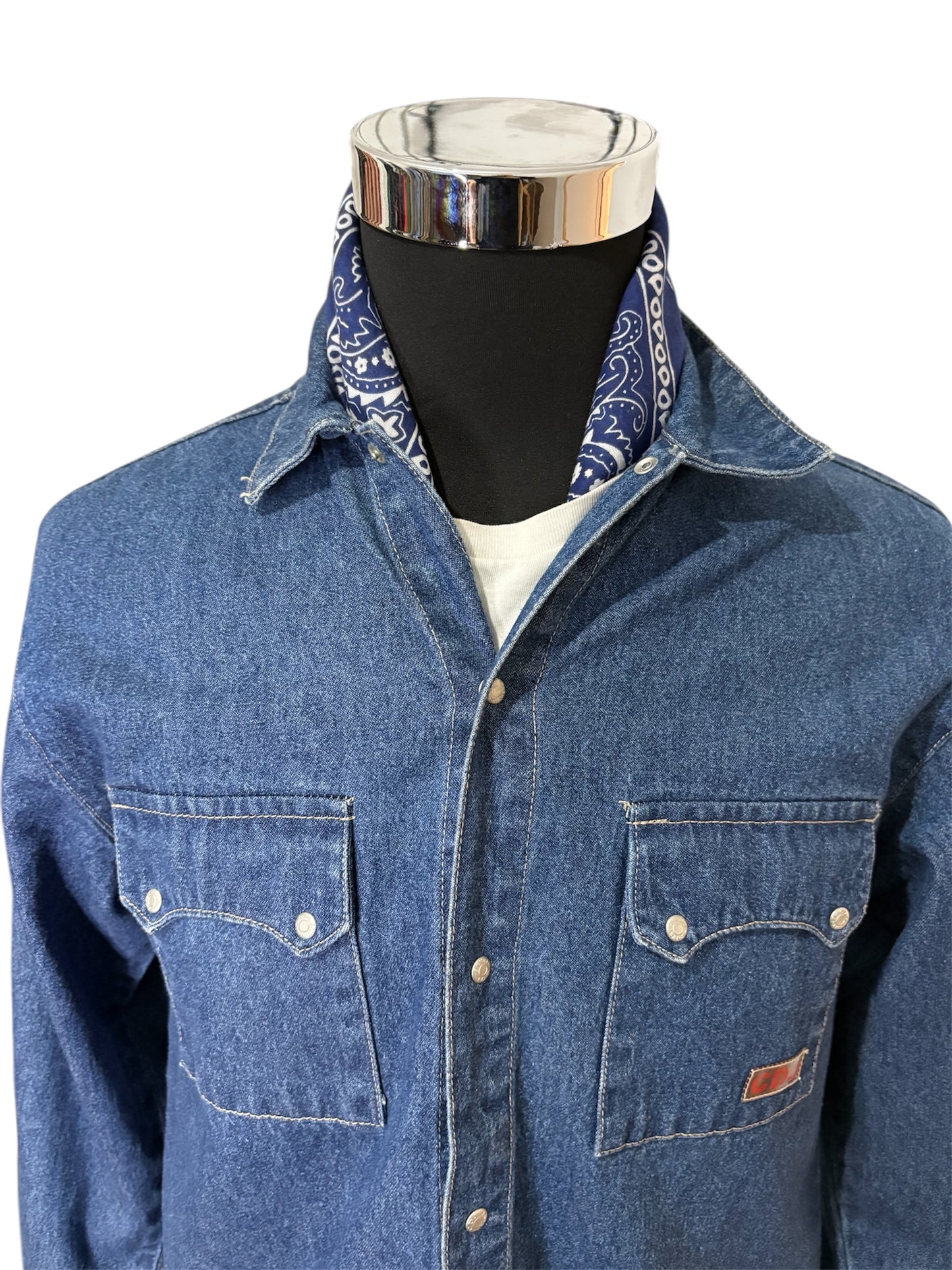 Camicia Jeans 80/90 Vintage - M -