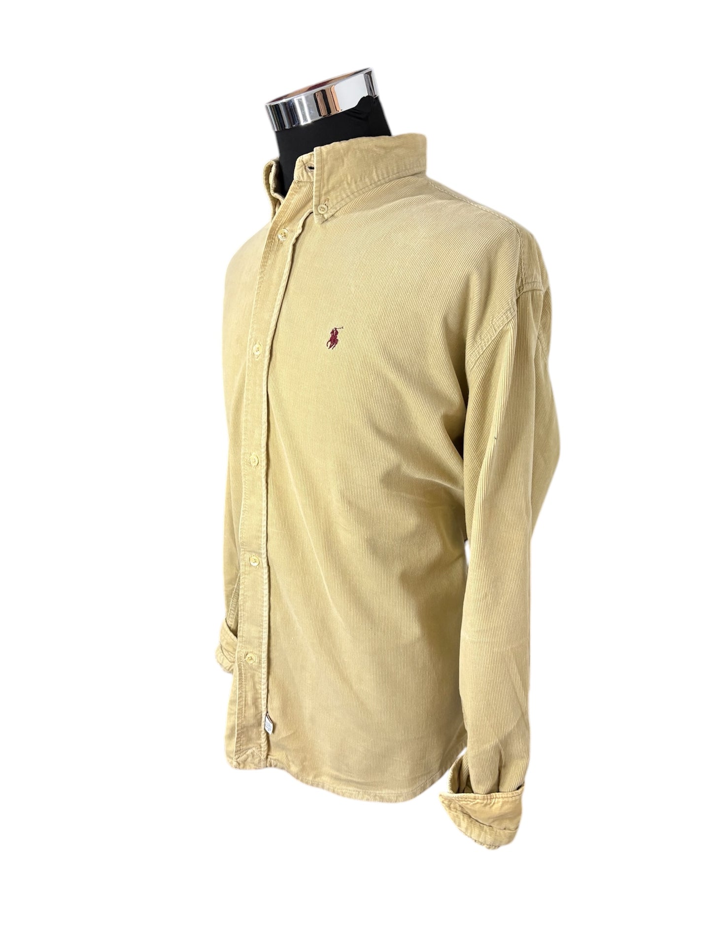 Camicia Ralph Lauren a Costine Velluto 80/90 -XL-