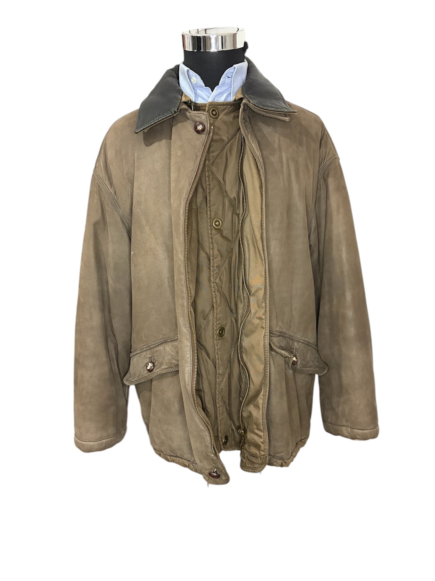 Giubbino Pelle Formale 80/90 Vintage