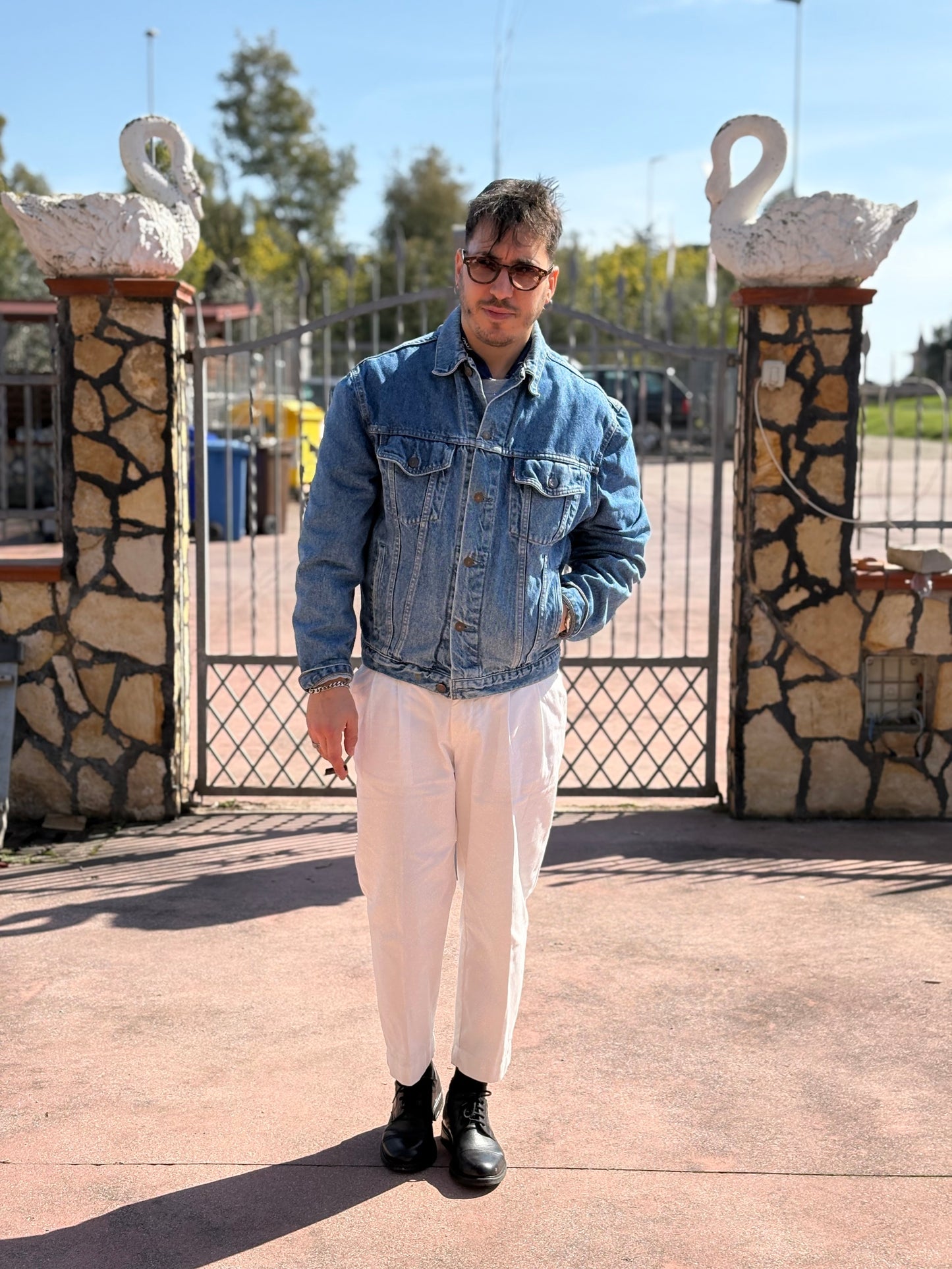 Giubbino Jeans Levi’s 80/90 Vintage -M-