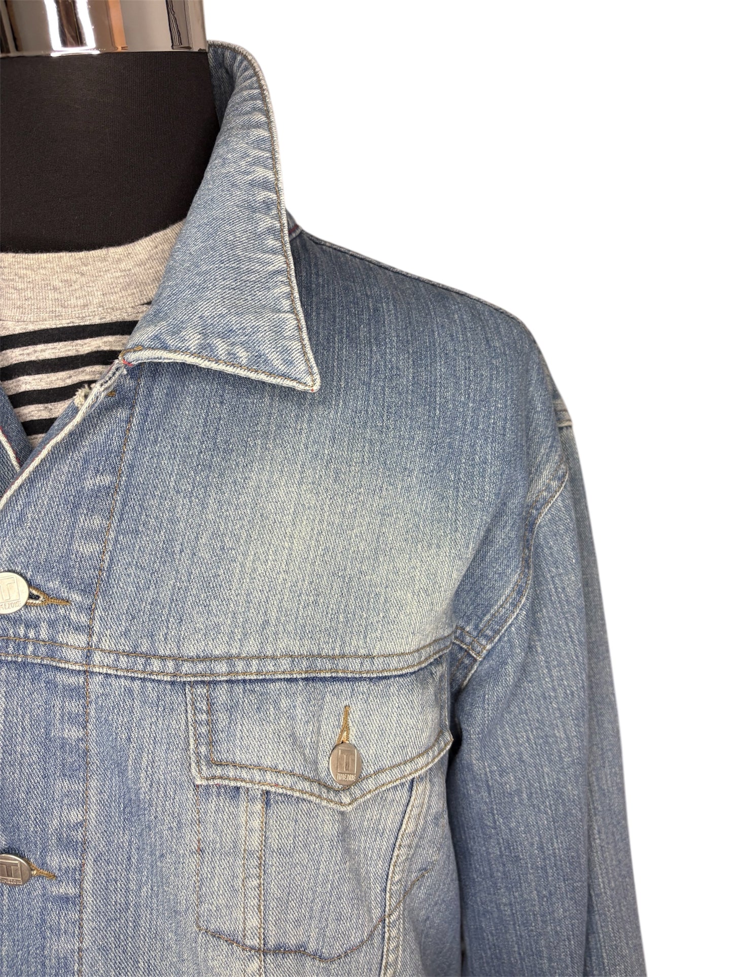 Giubbino Jeans 80/90 Vintage -XL-