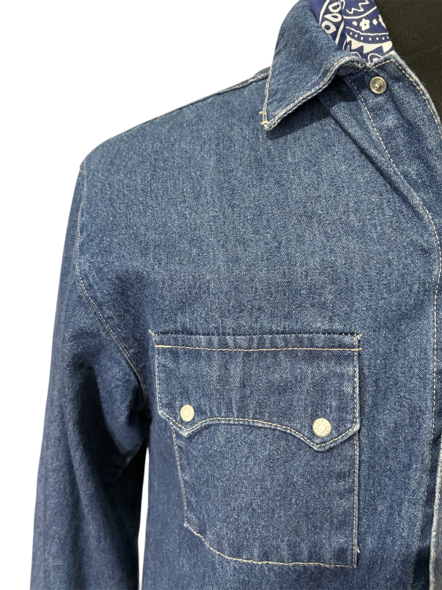 Camicia Jeans 80/90 Vintage - M -