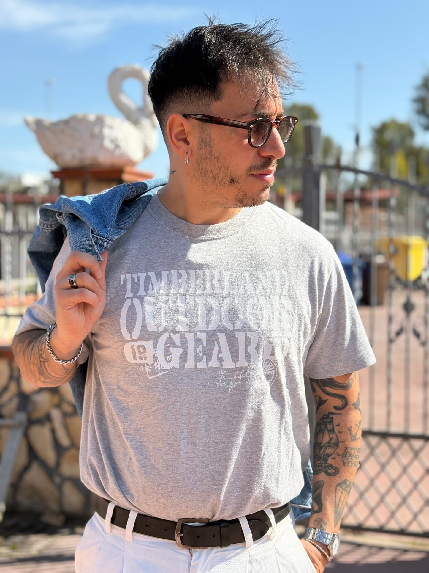 T-shirt Timberland 80/90 -L-