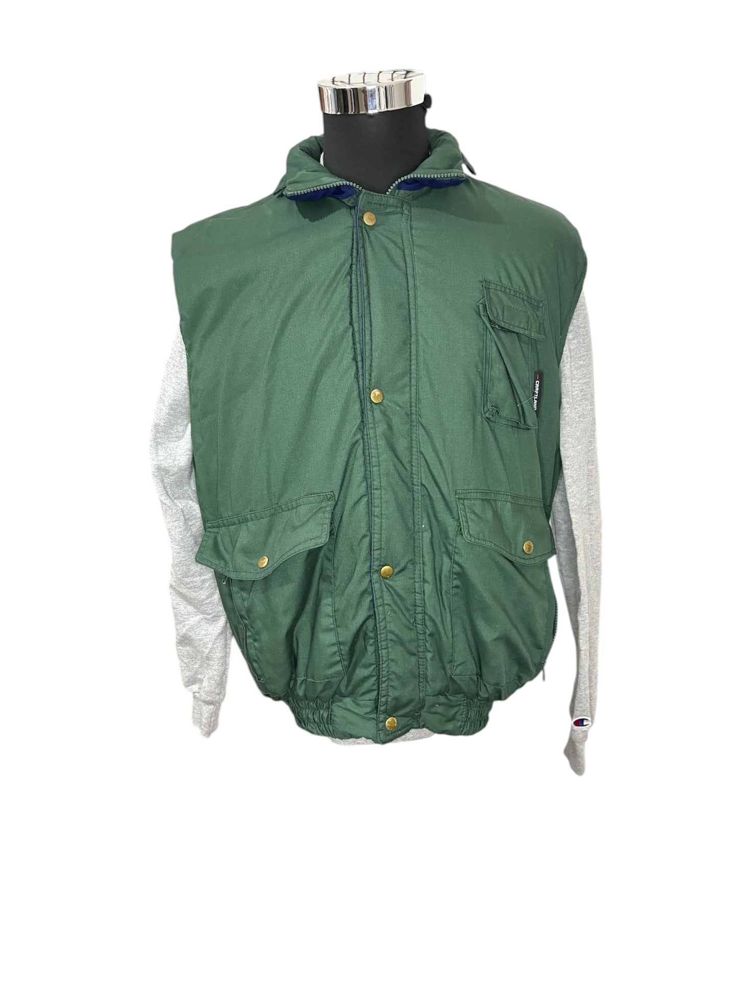 Gilet Imbottito Double Face 80/90 Vintage -M/L-