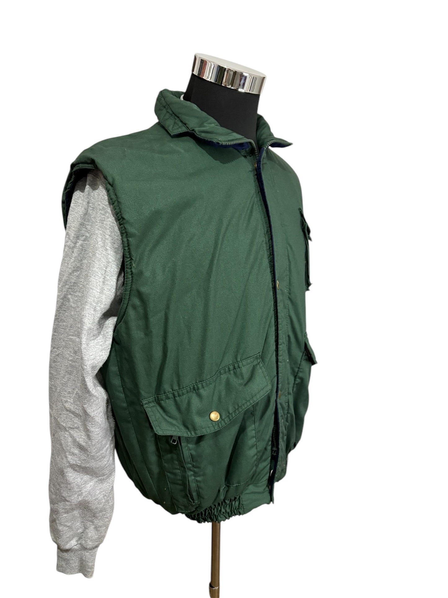 Gilet Imbottito Double Face 80/90 Vintage -M/L-