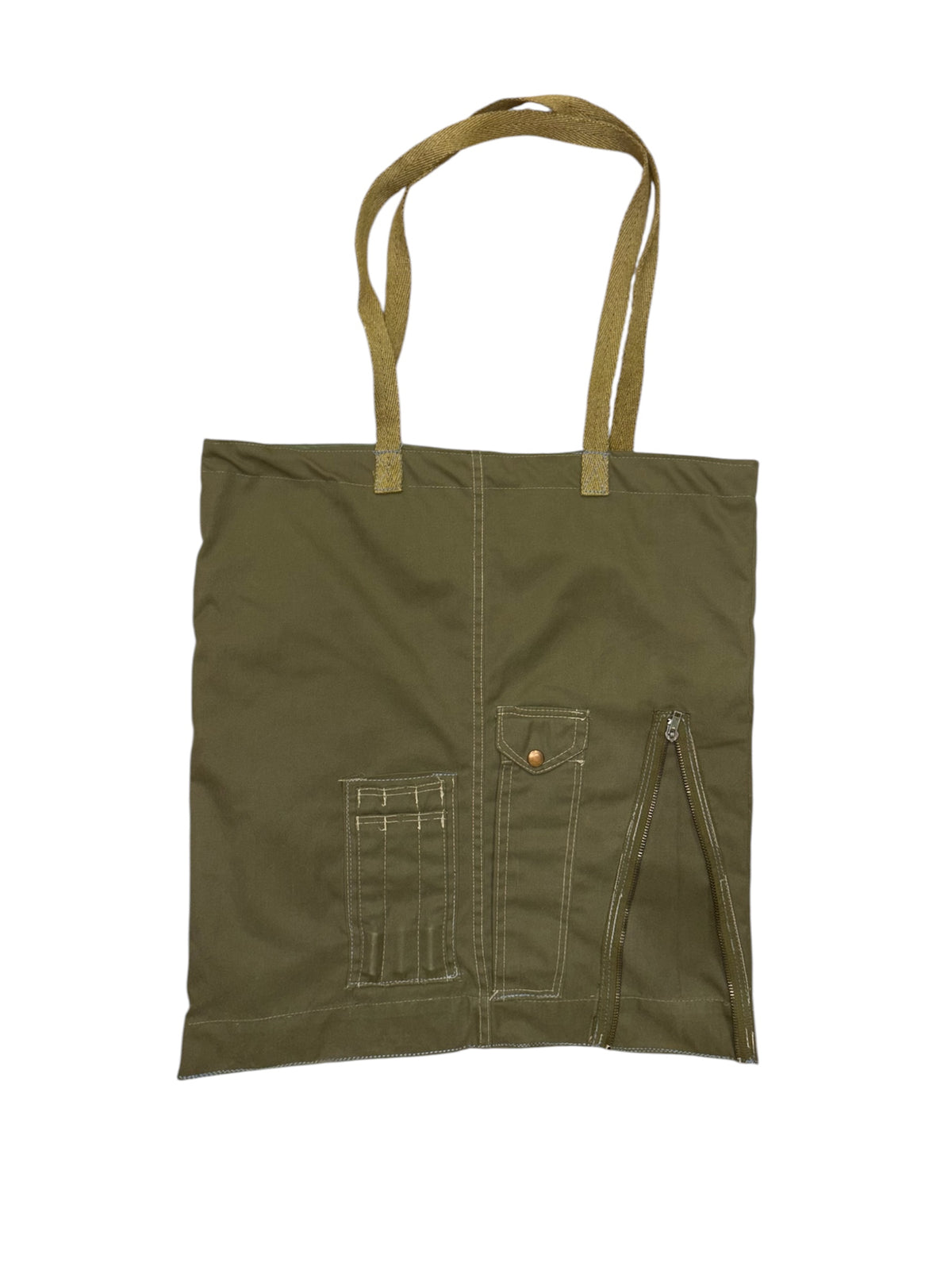 Borsa Military Verde Oliva Artigianale – Vintage Originale