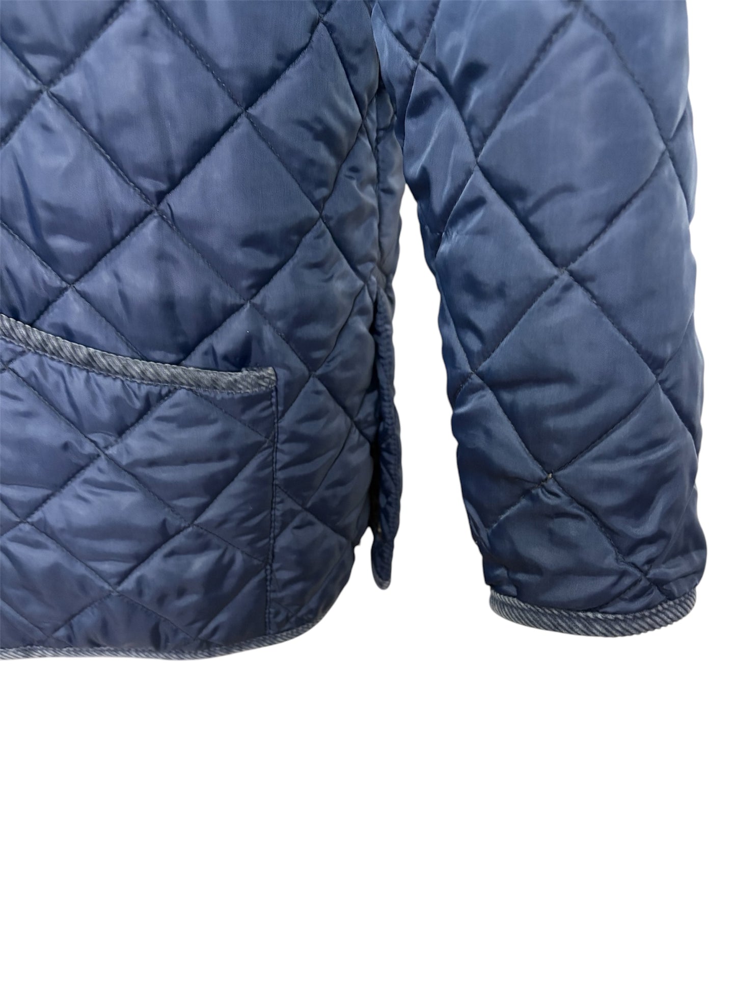 Giacca Trapuntata con Colletto a Costine in Velluto 80/90 -S-