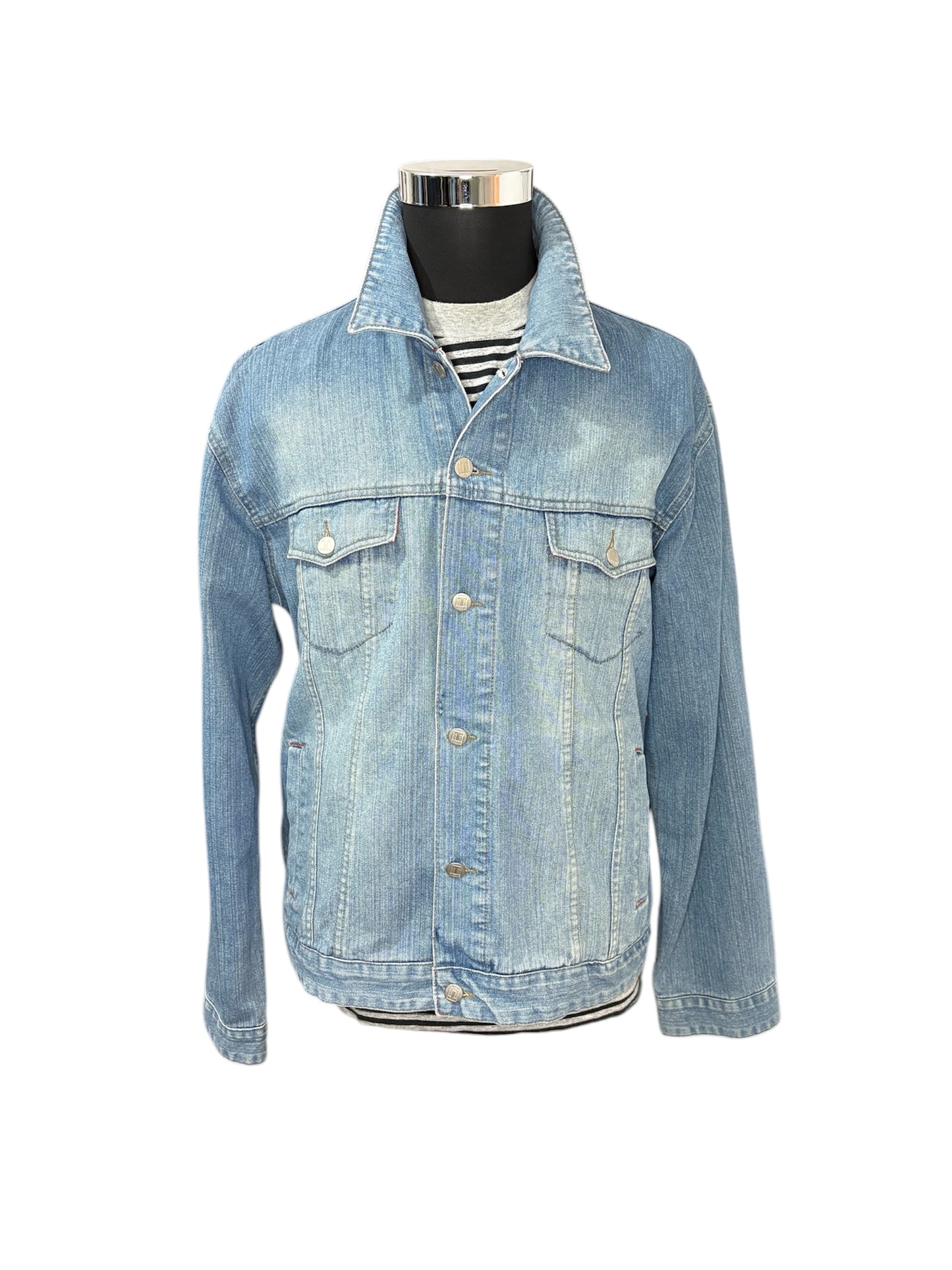 Giubbino Jeans 80/90 Vintage -XL-