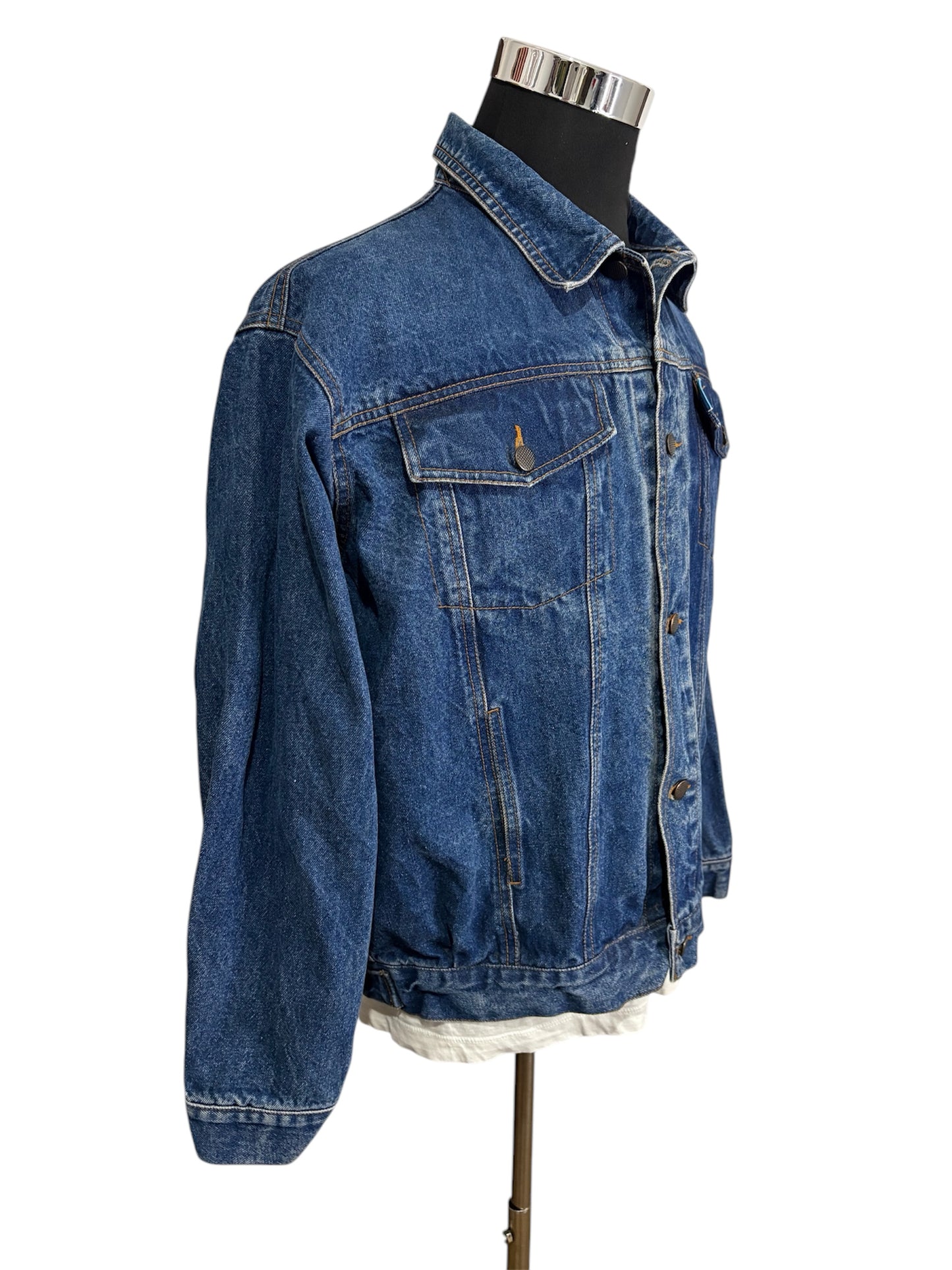 Giubbino Jeans 80/90 Vintage -M-