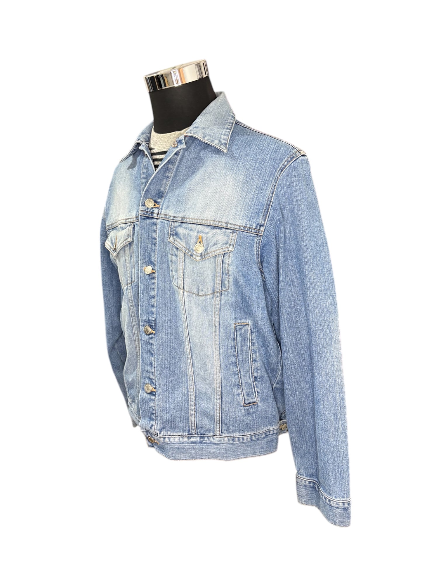 Giubbino Jeans 80/90 Vintage -L-