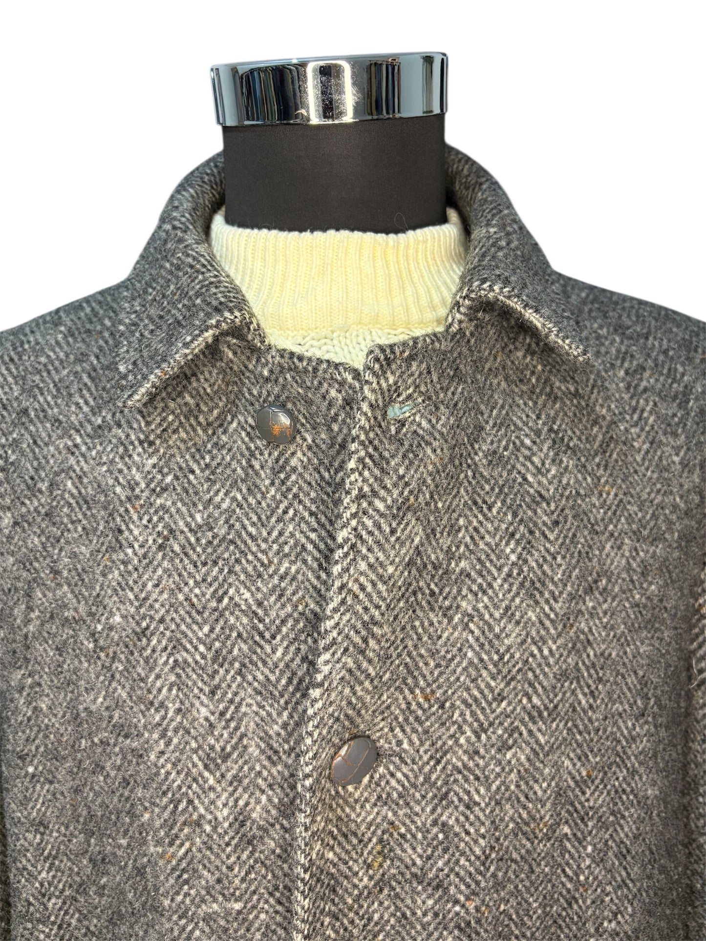 Cappotto in Pura Lana Vergine 80’s