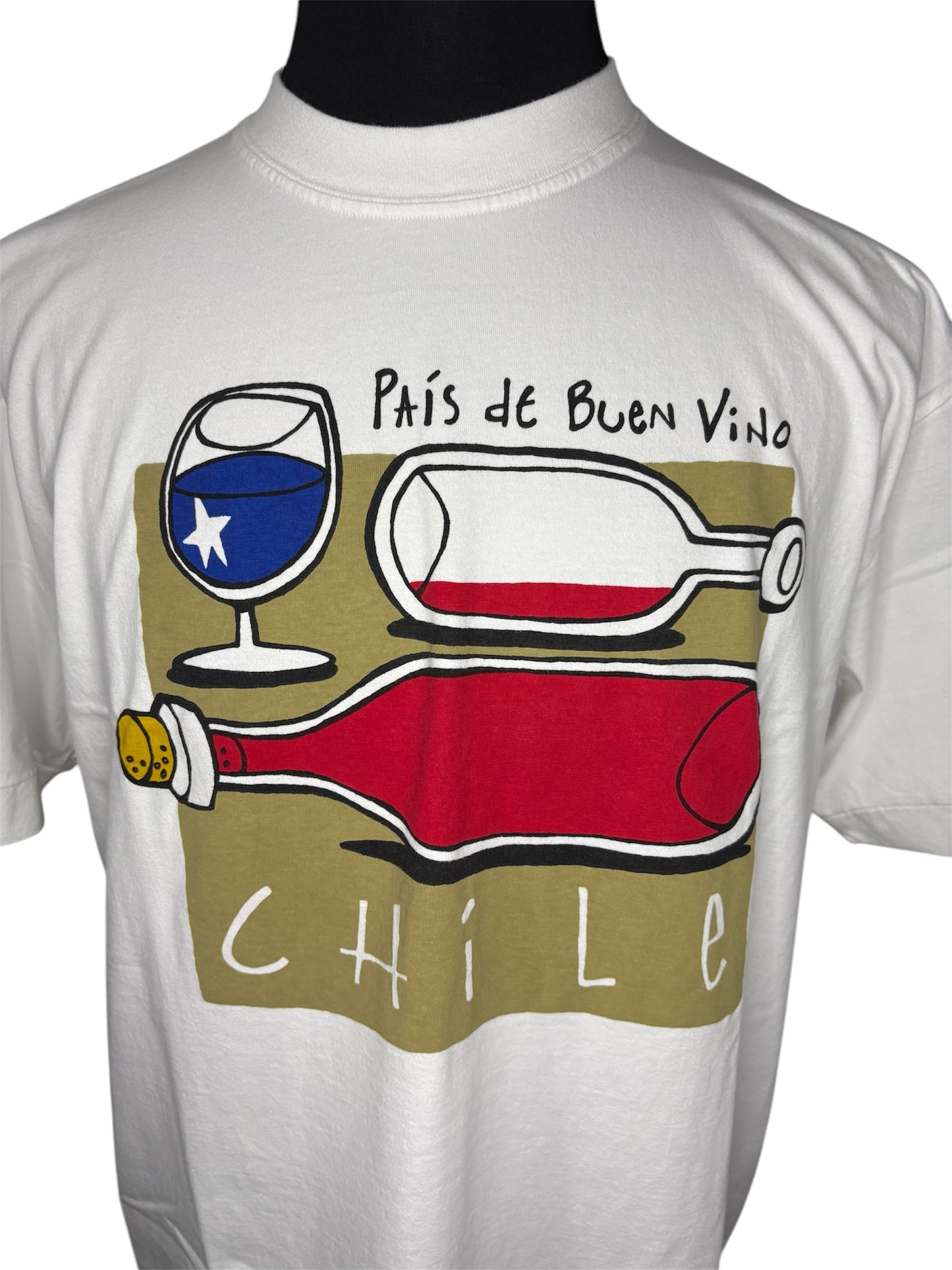 T-Shirt Made in USA 80/90 Vintage -XL-