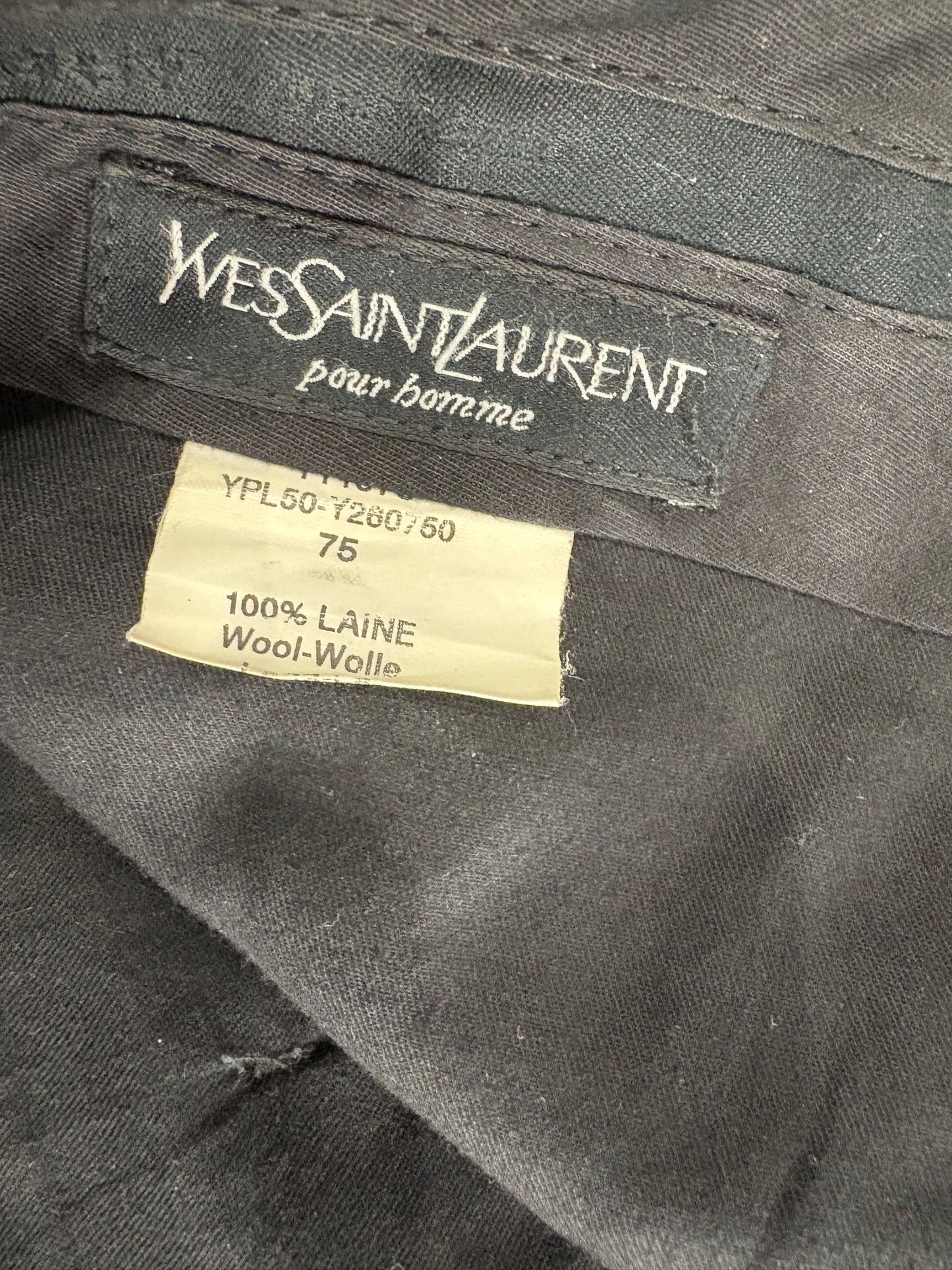 Pantalone Yves Saint Laurent in Lana 80’s -L/XL-