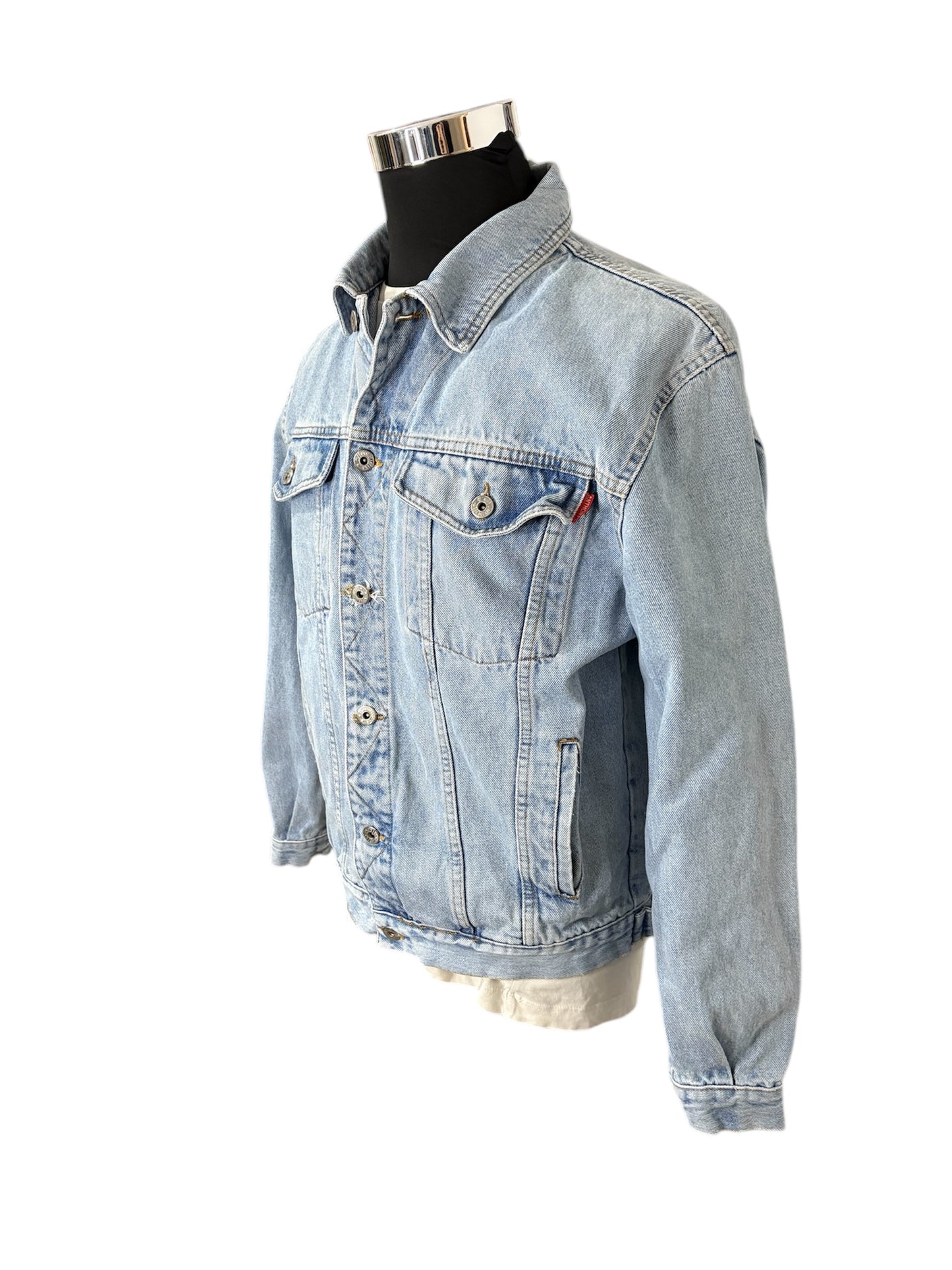 Giubbino Jeans 80/90 Vintage -M-