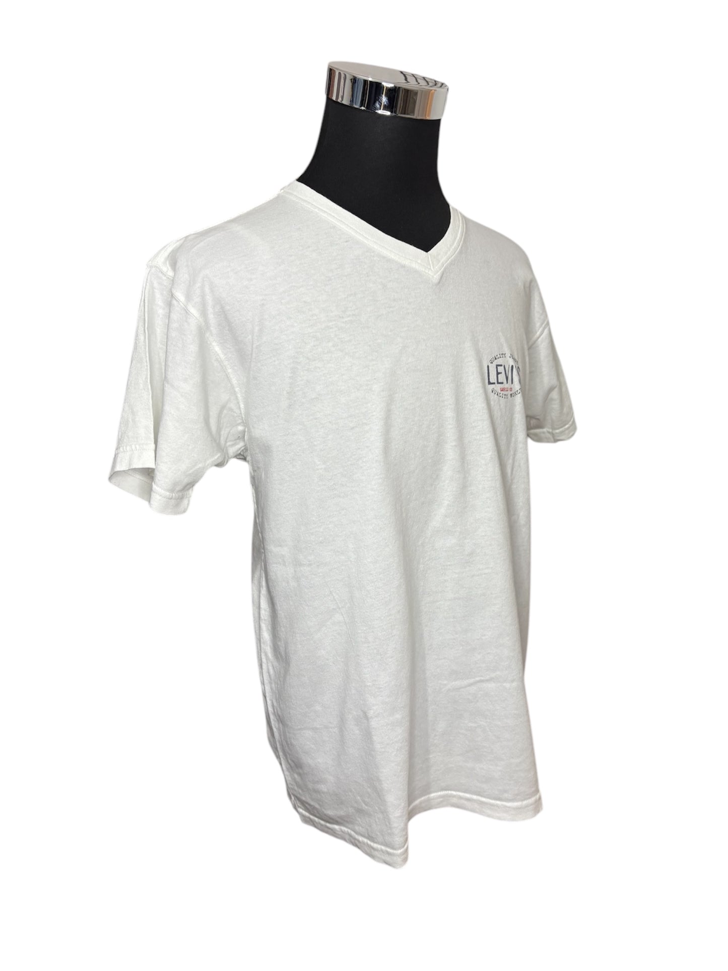 T-Shirt Levi’s collo a V -M-