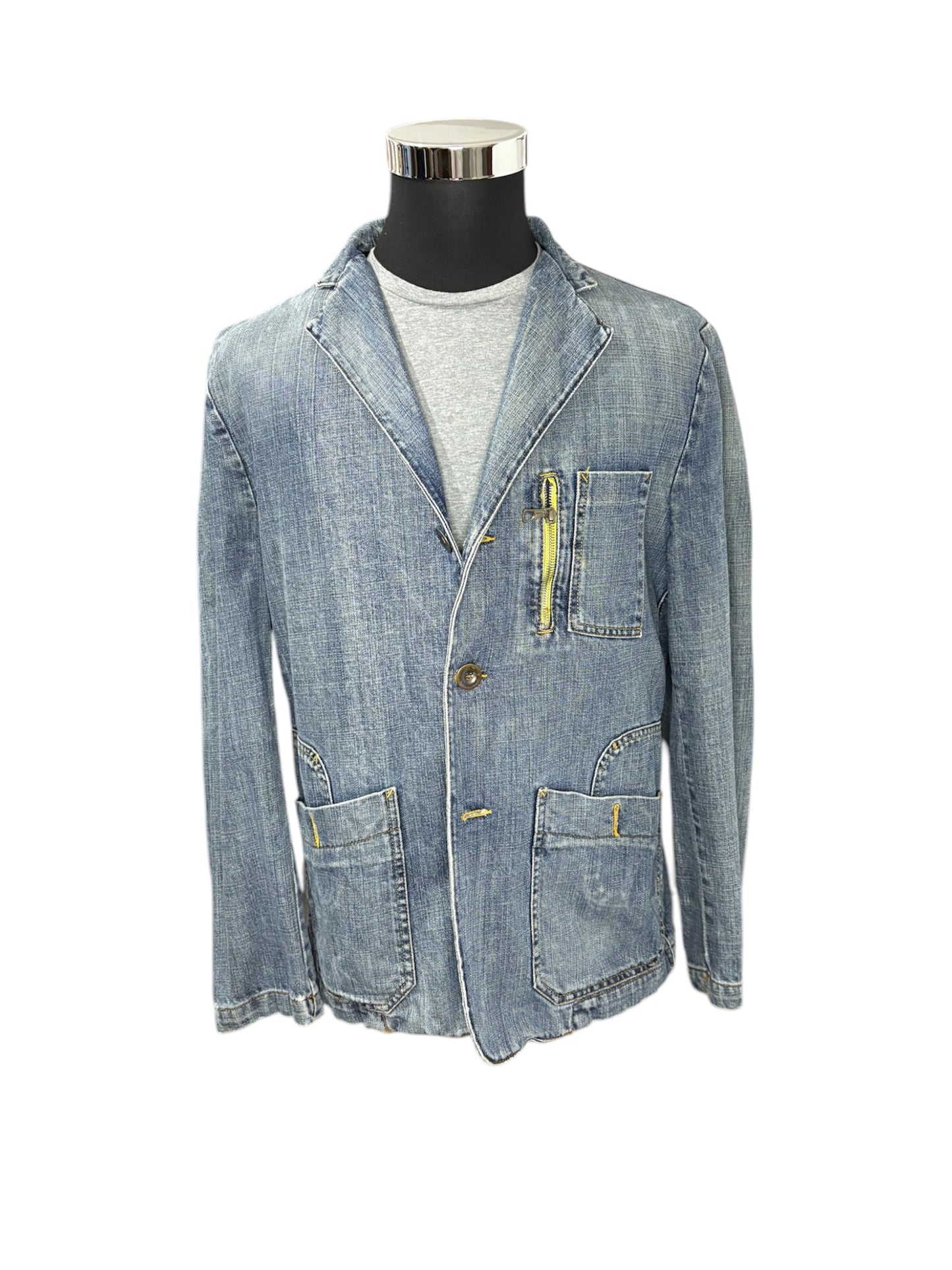 Giacca Denim 80/90 -XL-