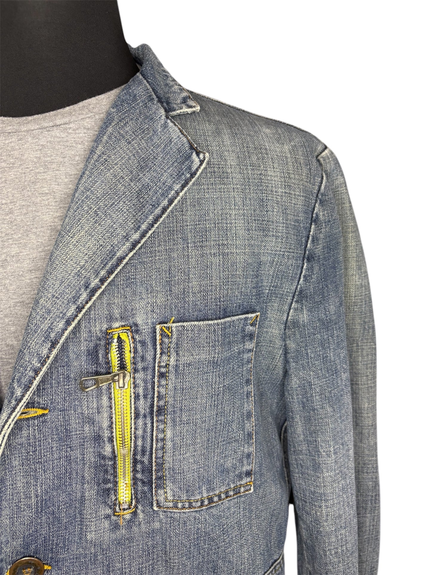 Giacca Denim 80/90 -XL-