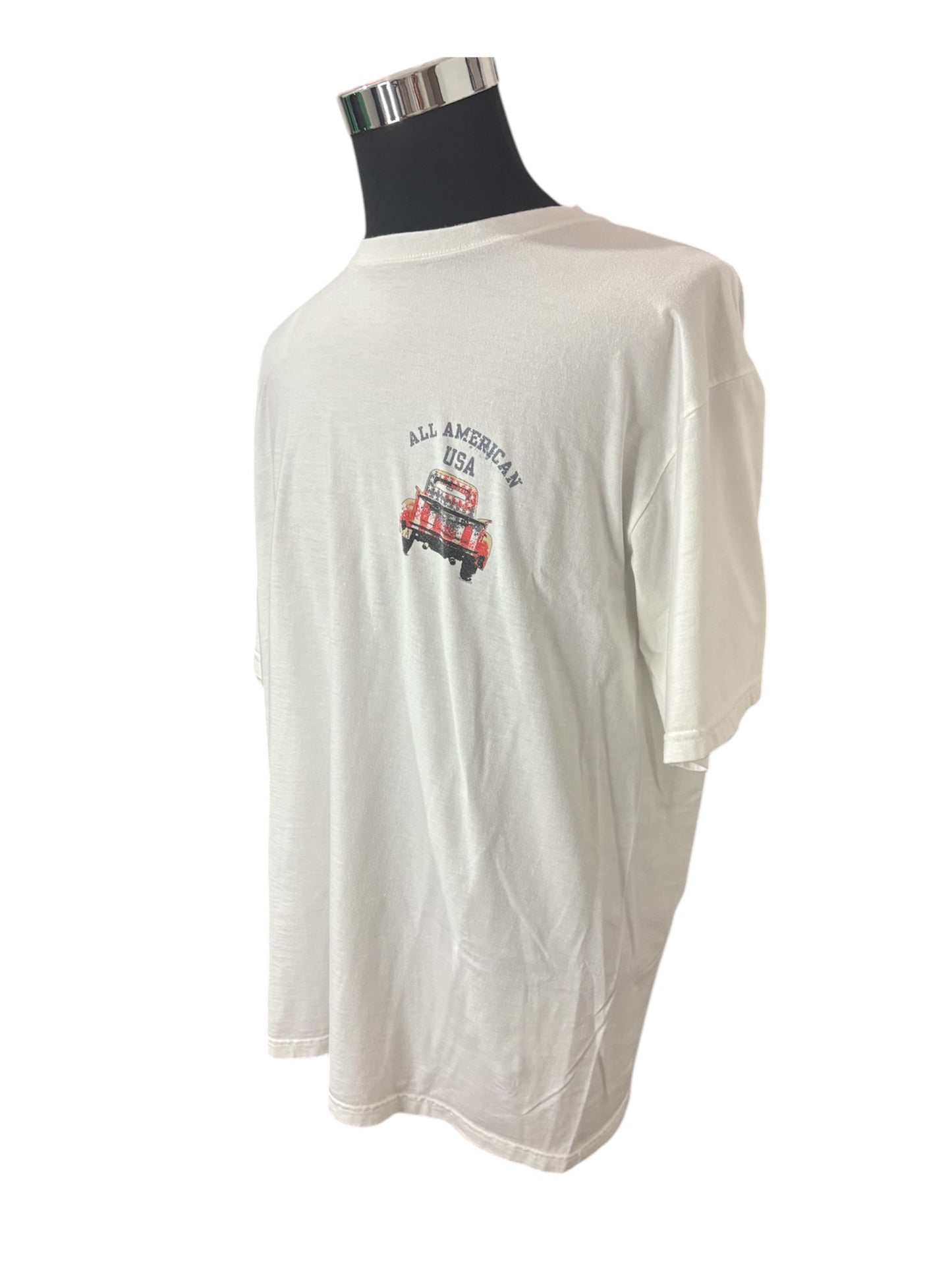 T-Shirt Made in USA 80/90 Vintage -XL-