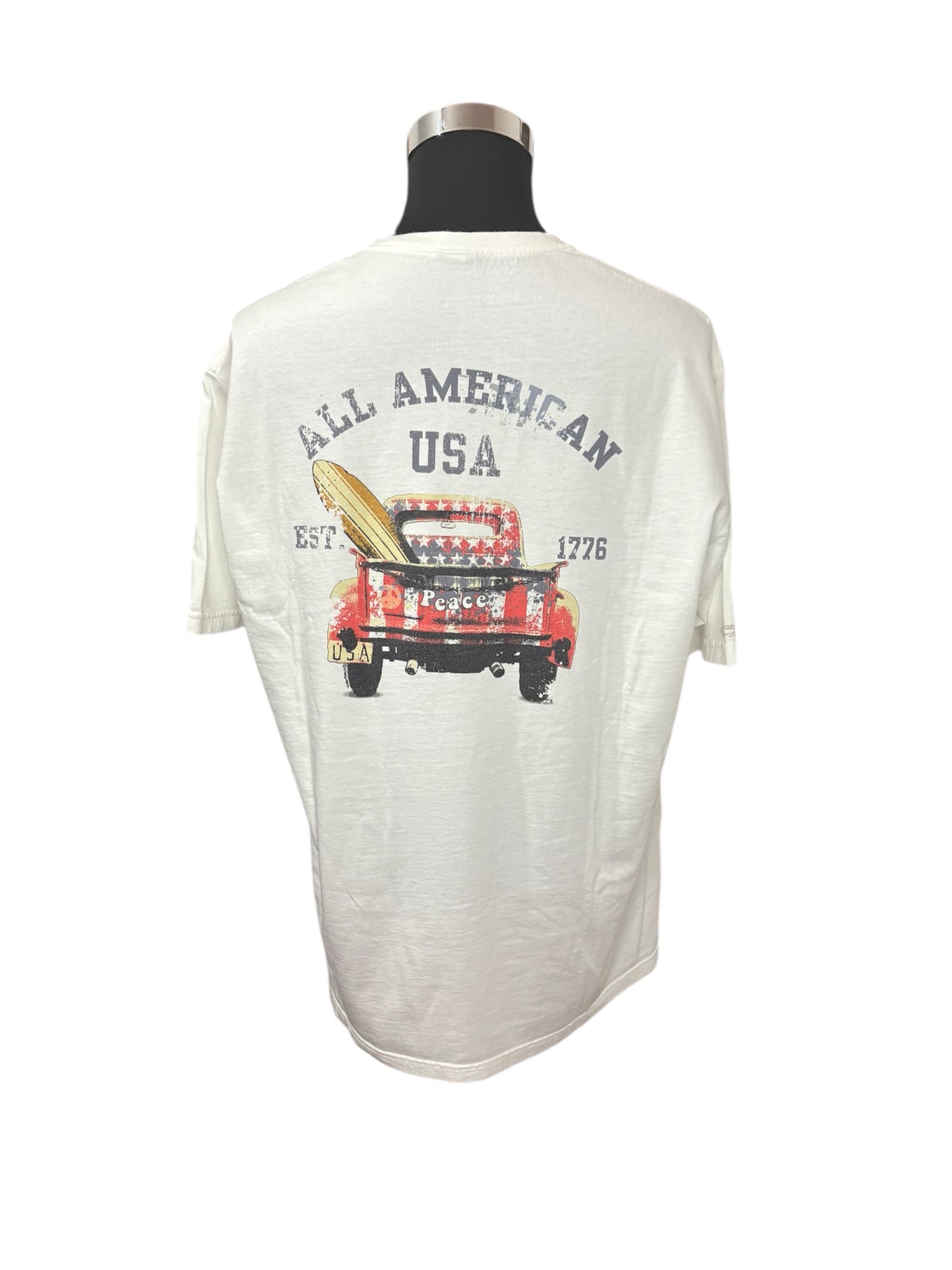 T-Shirt Made in USA 80/90 Vintage -XL-
