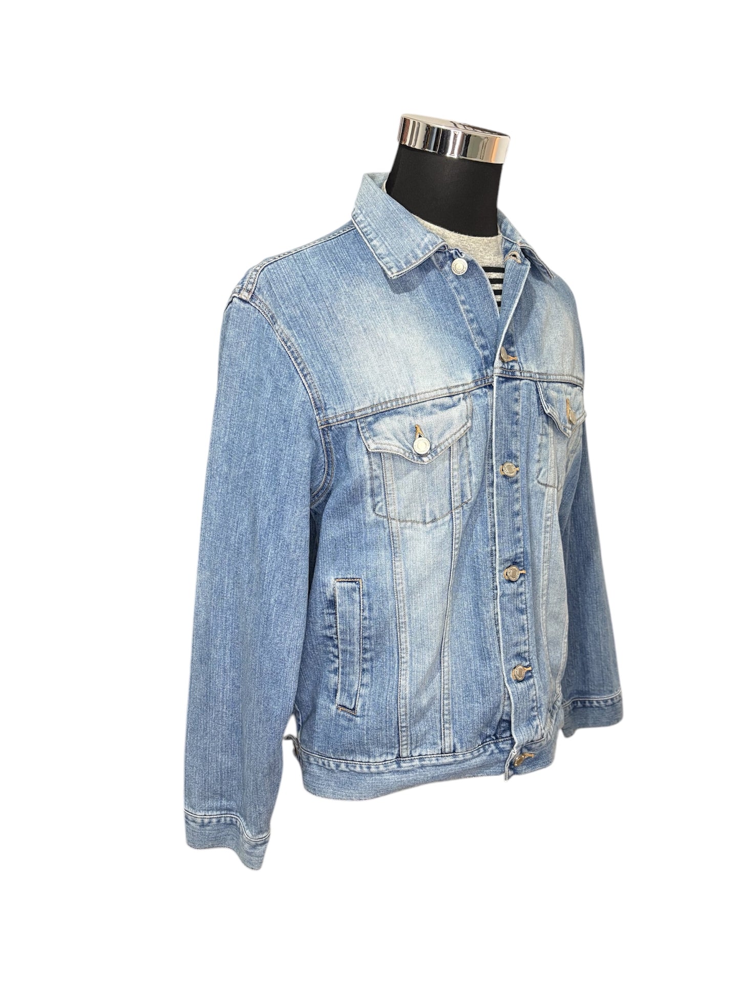 Giubbino Jeans 80/90 Vintage -L-