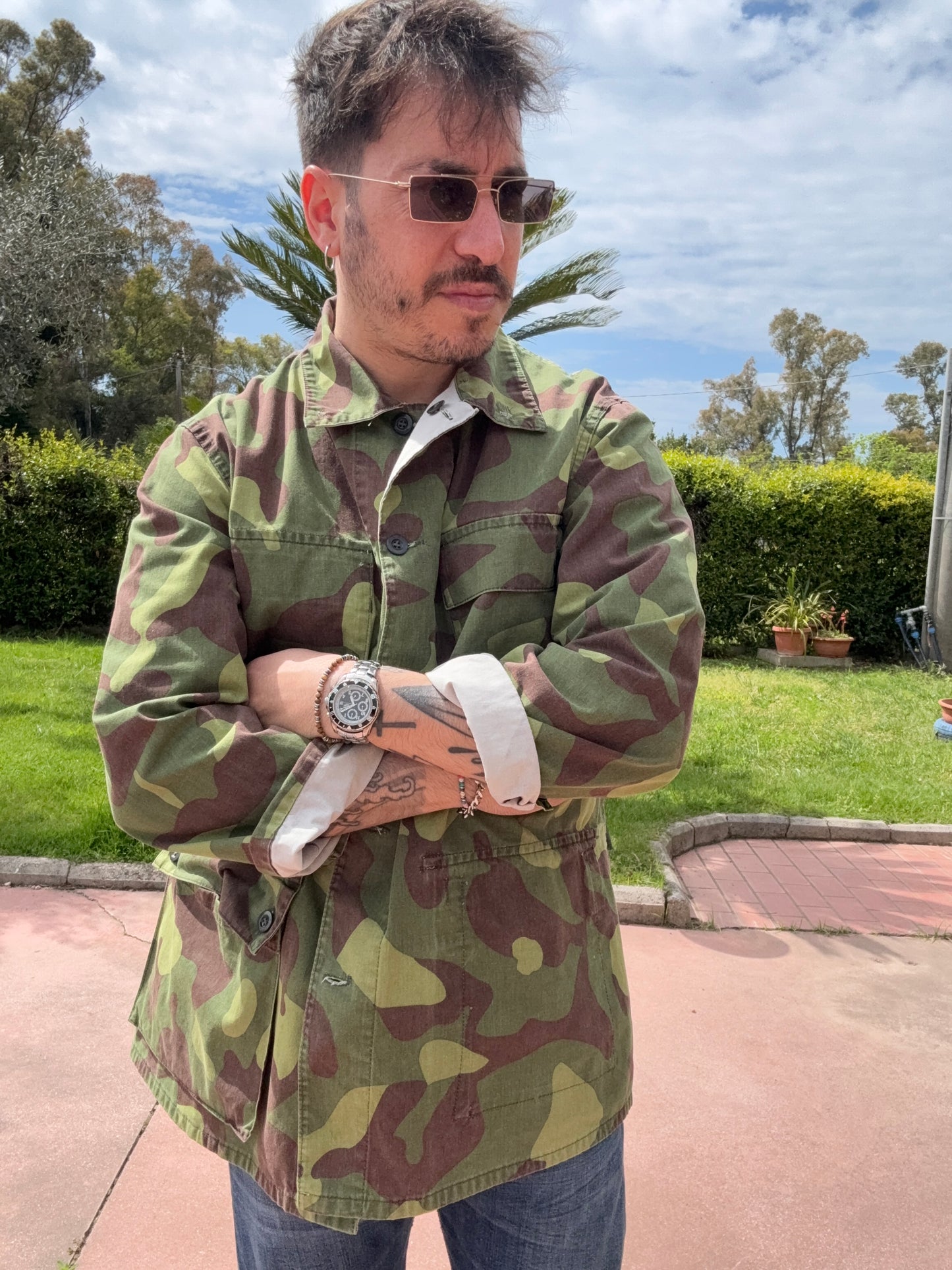 Field Jacket Reversible Finnish M62 -M/L-