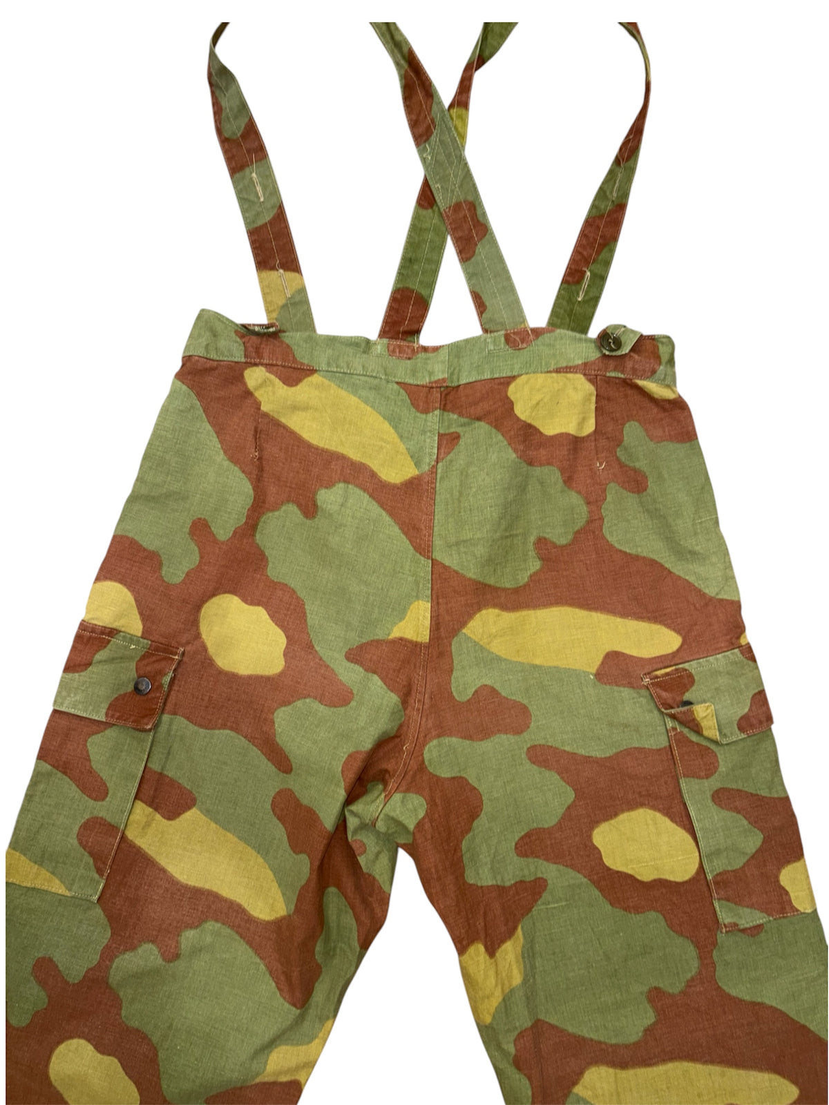Pantaloni Salopette M29 Telo Mimetico Esercito Italiano 60’s – San Marco Camo - M/L -