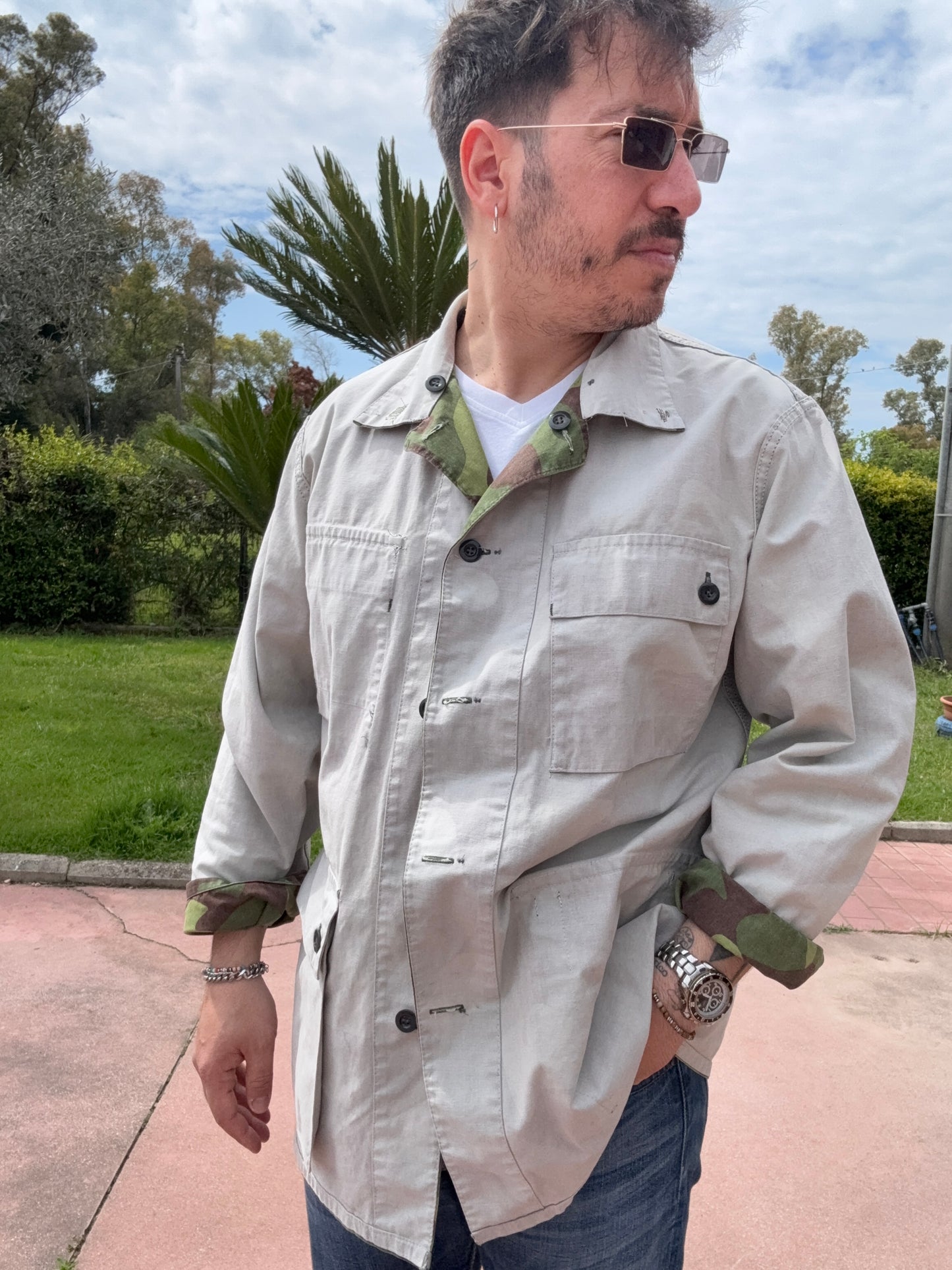 Field Jacket Reversible Finnish M62 -M/L-