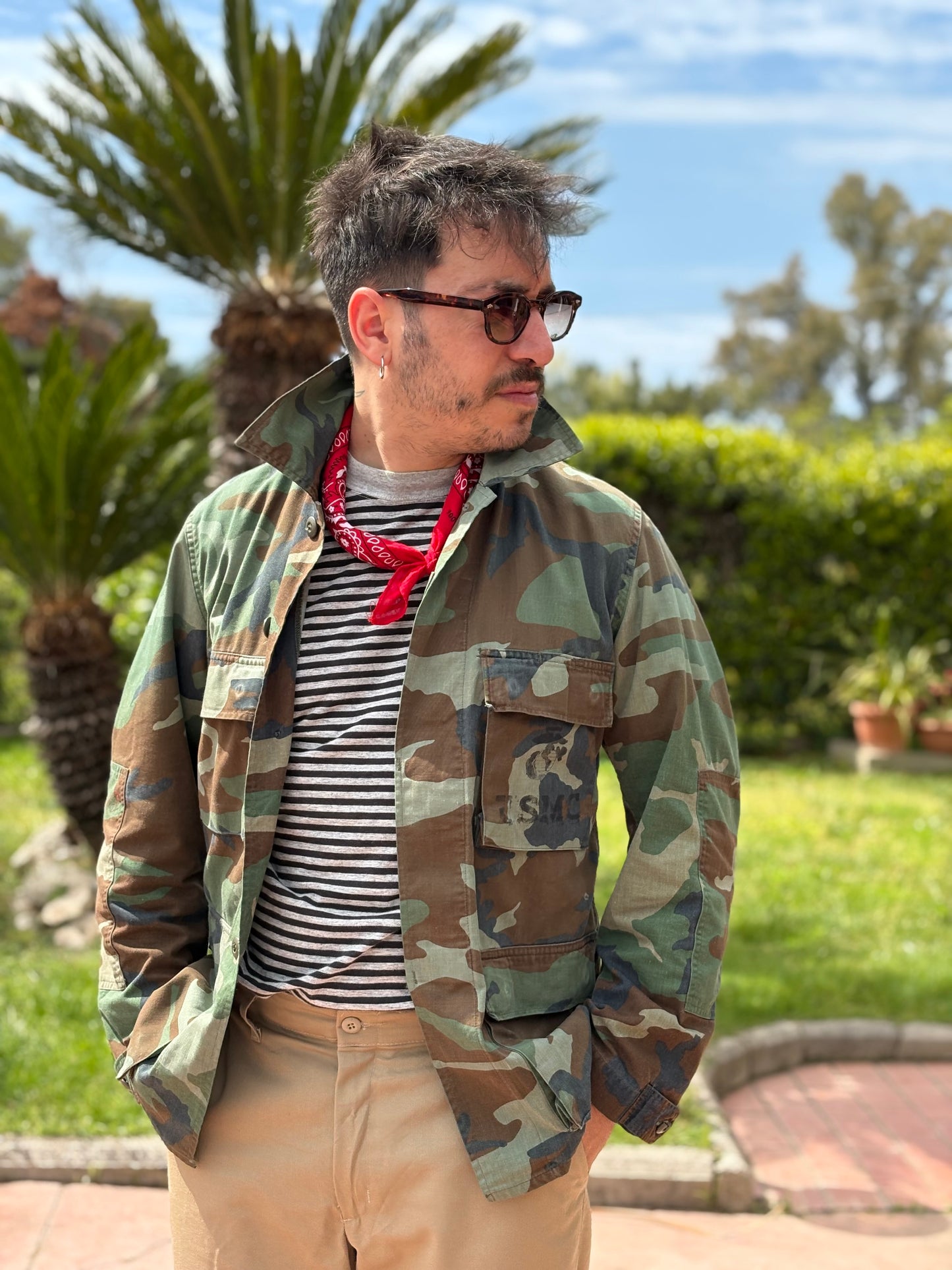 Camicia Giacca U.S.M.C. BDU M81 Marina Americana - S/M -