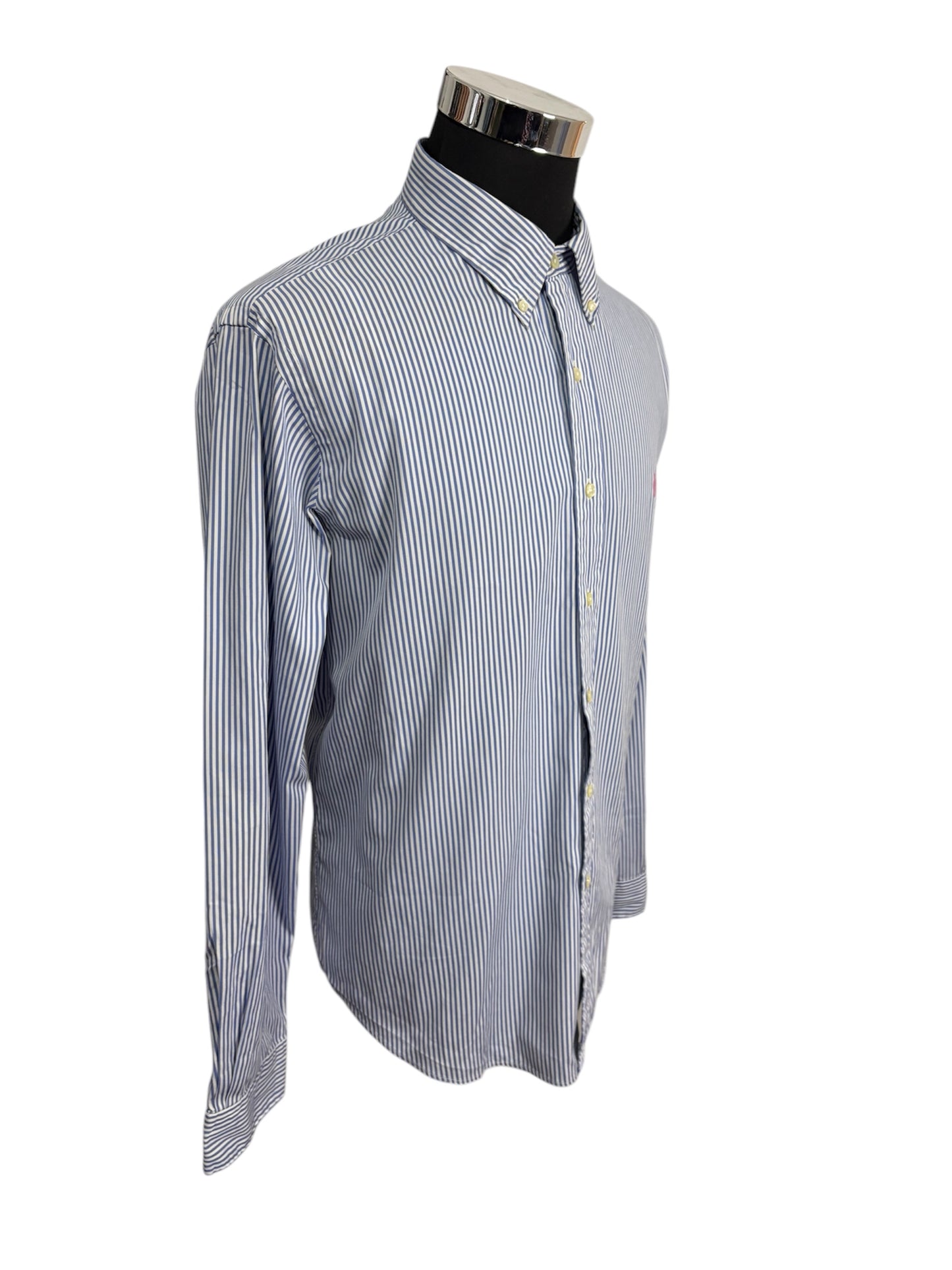 Camicia Ralph Lauren a Righe 80/90 -XL-