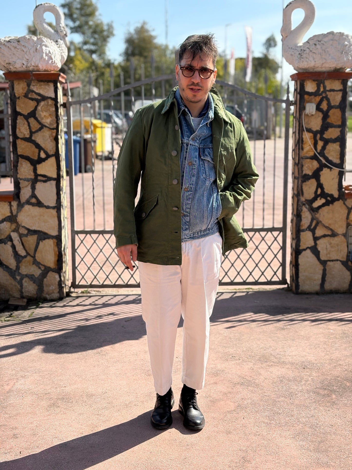 Field Jacket M73 Esercito Svedese - S/M-