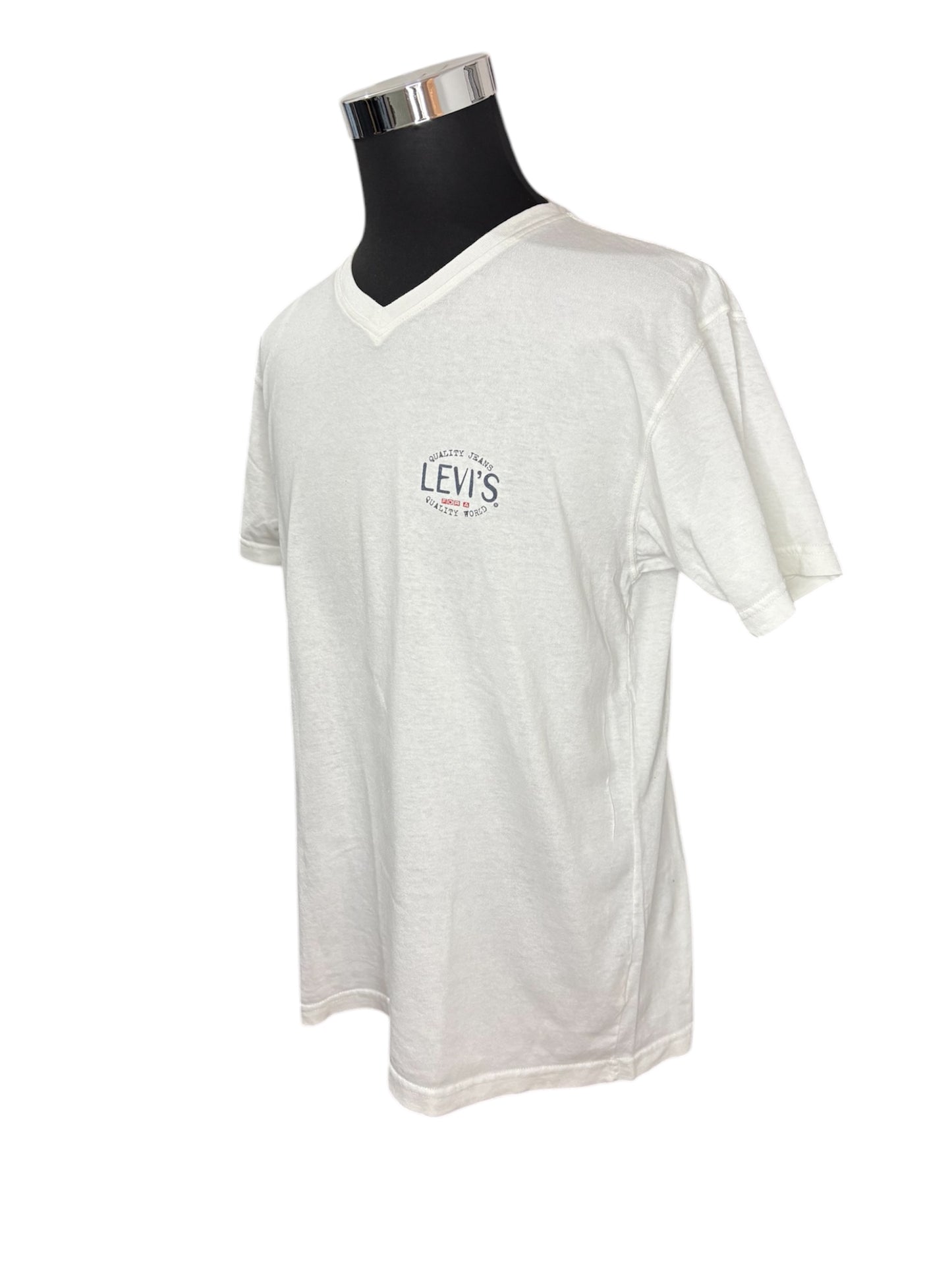 T-Shirt Levi’s collo a V -M-