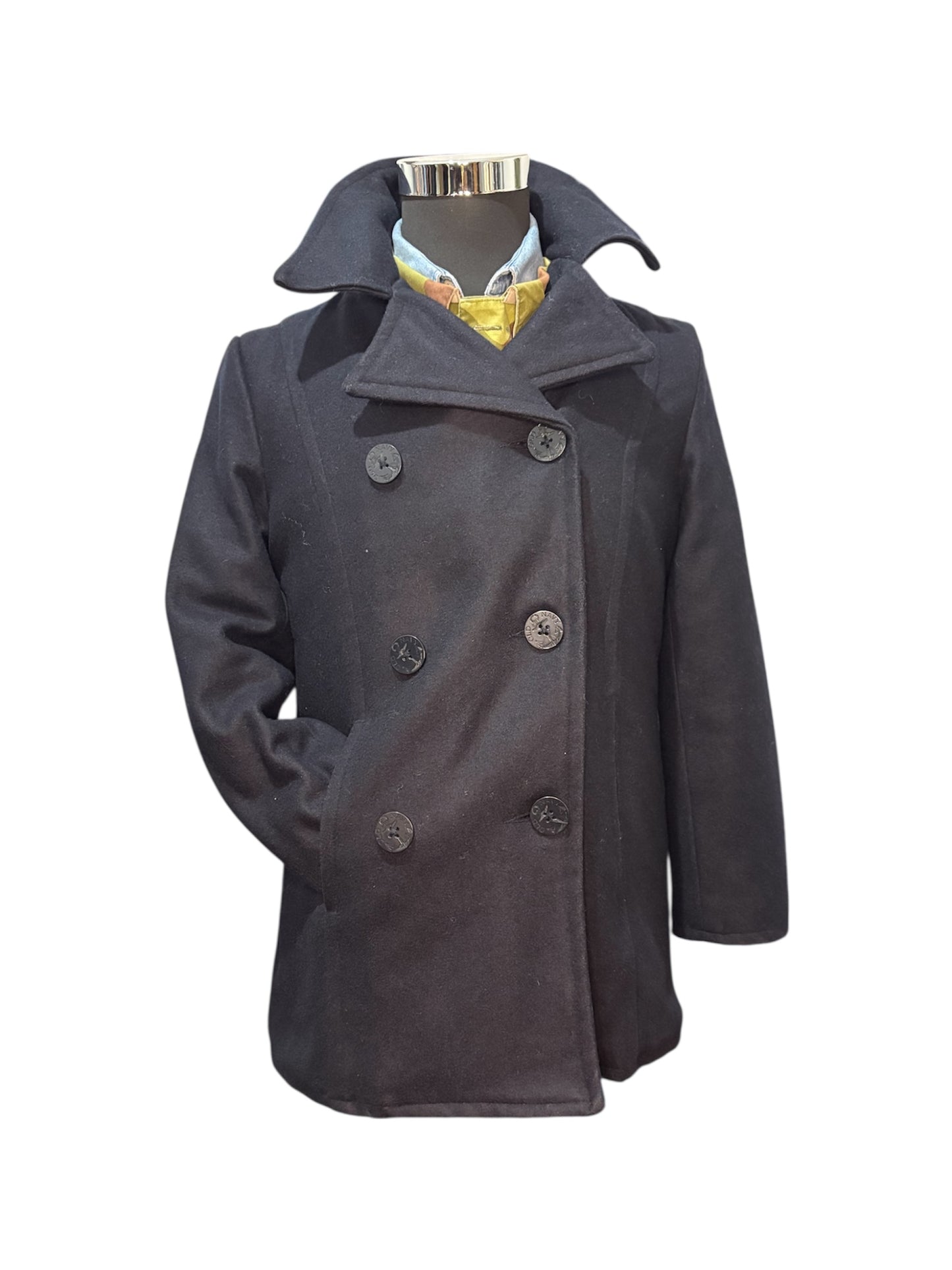 Cappotto Pea Coat US Navy -S/M-