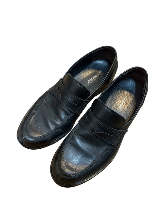 Mocassino Penny Loafer in Vera Pelle Nera – EU 41 -