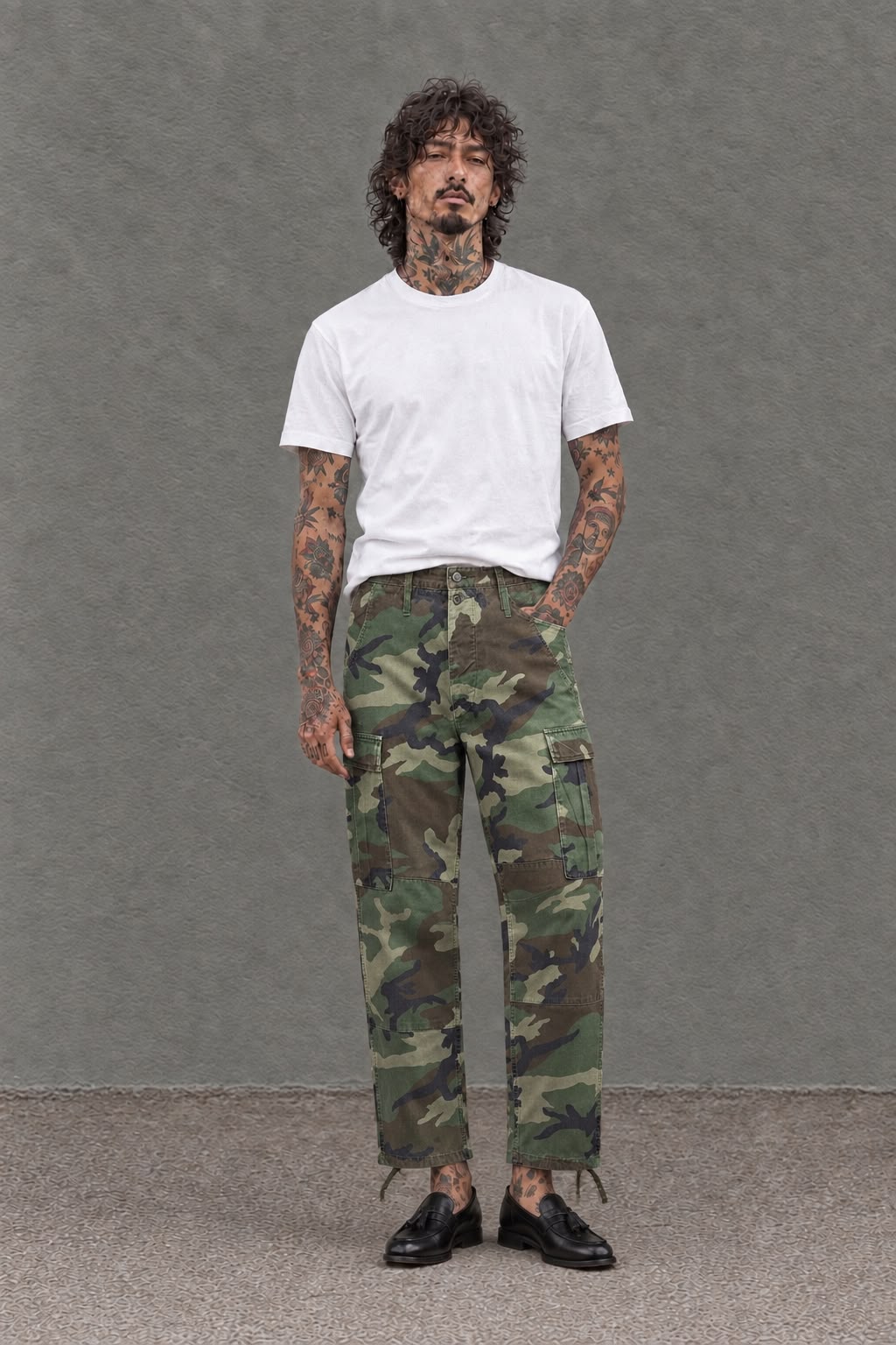Pantaloni BDU Woodland U.S. Army 80’s - S/M -